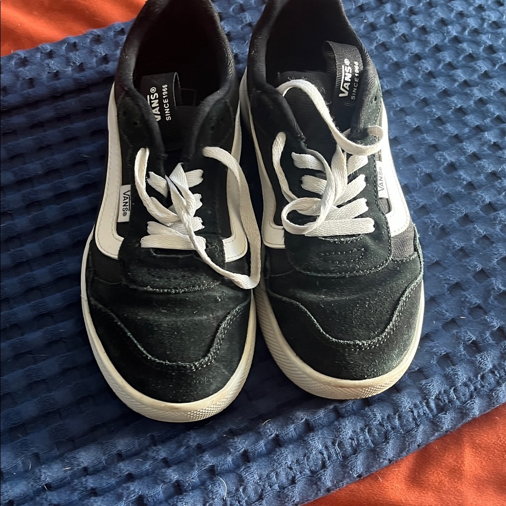 Vans Classic Black and White Shoes
